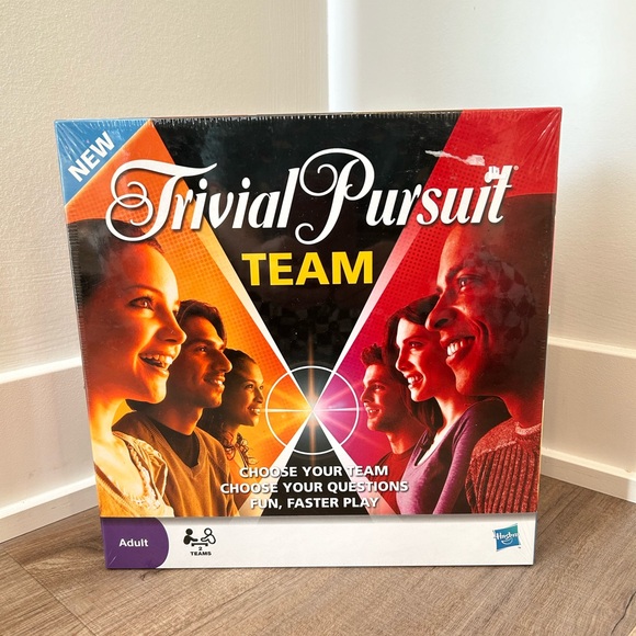 New and Sealed Trivial Pursuit Team Board Game - Picture 1 of 2